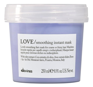 Davines tiesinanti plaukų kaukė LOVE SMOOTHING 250 ml